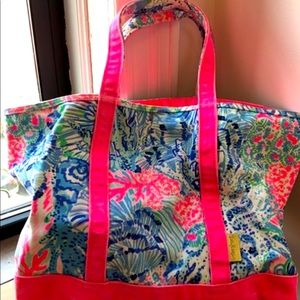 Lilly Pulitzer Mercato Beach Tote/Weekender